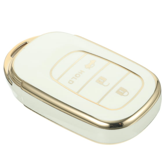 unbranded  Car Key Cover Keyfob Keychains Covers Protector Holder White
