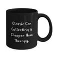 thumbnail image 2 of Perfect Classic Car Collecting Gifts, Classic Car Collecting is Cheaper Than Therapy, Holiday 15oz Mug F Classic Car Collecting, 2 of 2