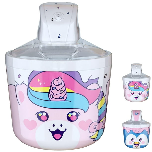 Máquina para hacer helados Cooler Concepts Unicorn 1.1 L para niños