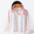 thumbnail image 4 of Hiijoy Girls Hooded Lightweight Sun Protection Jacket Upf 50+ Breathable Sun Shirt, 4 of 8