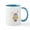 White/Blue Inside, variant on CafePress - Bunny Egg Mugs - 11 oz Ceramic Mug - Novelty Coffee Tea Cup