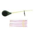 Ice Fishing Rod Kit Mini Ice Fishing Rod with Top Tip Portable Fishing Tackle for Winter