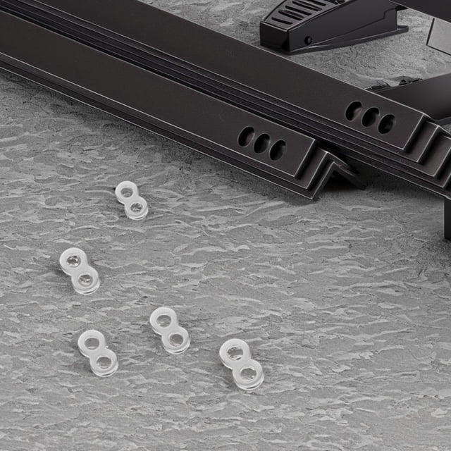 Minkissy 10Pcs Fasteners Hardware 8Figure Connectors Stainless Steel for Secure Connection in Industrial Use