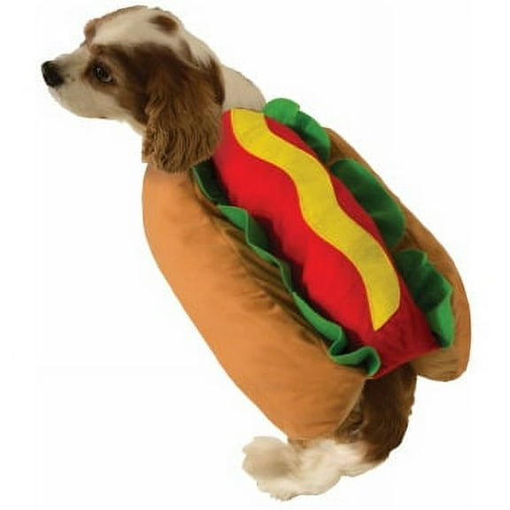 PET COSTUME-HOT DOG-MEDIUM