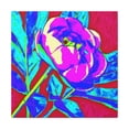 thumbnail image 1 of Fragrant Peonies in Pop Art - Canvas, 1 of 10