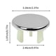 thumbnail image 5 of Bewildely 6 piezas de anillos de cubierta de desbordamiento de fregadero de estilo moderno con tapa de inserción de orificio de filtro de lavabo Accesorios de baño Sólido de una sola capa, 5 of 6