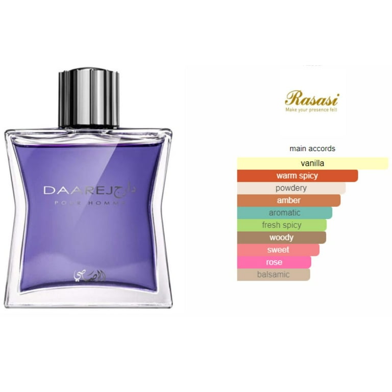 Rasasi Daarej Eau De Parfum Spray By Rasasi - 3.33 oz Rasasi Daarej Eau De Parfum Spray By Rasasi - 3.33 oz