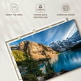thumbnail image 6 of Elephant Stock Glorious Moraine Lake Wall Art - Horizontal Canvas Wall Art - Living Room Wall Decor - Nature Canvas - Beige And Blue Decor - 48" x 32", 6 of 8