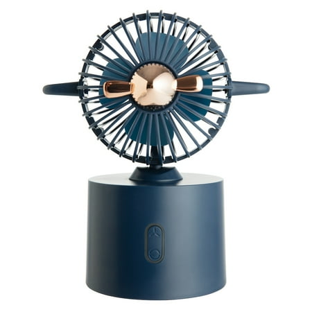 

USB Rechargeable Portable Cooling Fan for Office Traveling-Blue