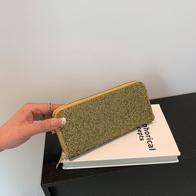 Cartera De Lentejuelas Tarjetero para mujer, Bolsa de fiesta brillante, monedero de moda para mujer, billetera dorada Ndcxsfigh Para Estrenar