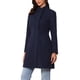 thumbnail image 4 of Abrigo de cuello alto Inspire Chic para mujer, abrigo de invierno de manga larga, talla XL, azul oscuro, 4 of 6