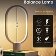 thumbnail image 4 of RisingpPro Smart Balance Magnetic Switch LED Lamp USB Powered LED Table lamp Warm Eye-Care Designer Desk lamp Contemporary Soft Light Office Home Dorm Bedside, 4 of 7