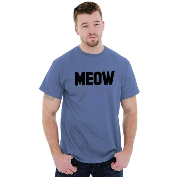 Crazy Cat Lady Meow Pet Lovers Men's Graphic T Shirt Tees Brisco Brands S