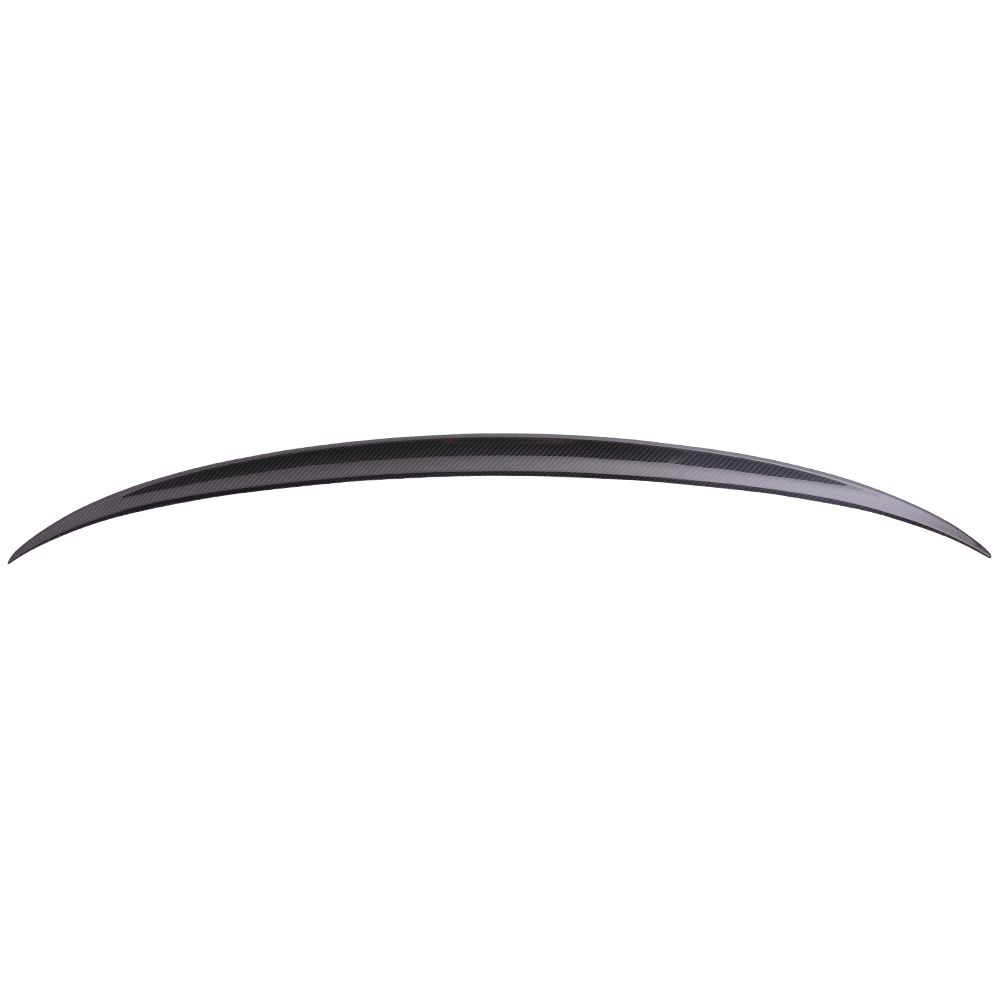 IKON MOTORSPORTS Matte Carbon Fiber Trunk Spoiler For 2011-2016 BMW 5-Series F10 Sedan
