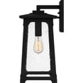thumbnail image 3 of Quoizel Drescher 1-Light Matte Black Outdoor Wall Lantern, 3 of 7