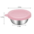 thumbnail image 5 of Taza reutilizable para con tapas de acero inoxidable para niños, Rosado, 5 of 5