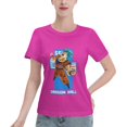 thumbnail image 1 of T-Shirt Basique à Manches Courtes pour Femmes Super Saiyan, 1 of 6