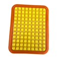 thumbnail image 2 of Funda de asiento para caja de pesca, alfombrilla para caja de pesca, ligera, cómoda y portátil, cojín de gel para silla, para el hogar, la oficina y Amarillo, 2 of 8