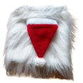 thumbnail image 2 of Gorro de Papá para gatos, cálido y creativo, ideal para disfrazar a tu mascota en estas fiestas. para gatos, cachorros y perros. Blanco M, 2 of 8