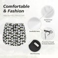 thumbnail image 6 of Lsque Panda Bear Printed Women's Running Shorts with Liner Pockets,Elastic Quick Dry Workout Athletic Gym Yoga Shorts,Womens High Waist Shorts-, 6 of 9