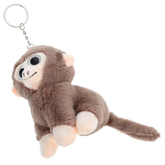 Minkissy Plush Keychain Animal Bag Pendant Soft PP Cotton Cute Accessory for Backpack Purse 1 Set