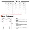 thumbnail image 3 of EQWLJWE Blouses à Manches Longues pour Femmes T-shirt Imprimé Mode Décontracté Col en V, 3 of 5