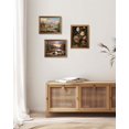 thumbnail image 4 of Gold Framed Vintage Wall Art Nature Mountain Landscape Painting Canvas Print Bedroom Kitchen Living Room Farmhouse Wall Decor, 4 of 6