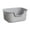 GY, variant on Yhmxh Bird Feeder-Window Bird Feeder Bird Feeders for Outdoors Litter Box Semi-closed Toilet Detachable Plastic Pet Supplies Open Litter Box cat litter cases