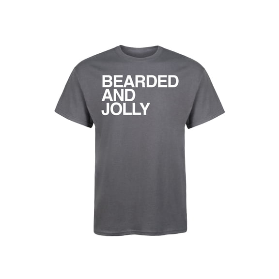 Instant Message - Bearded And Jolly - Men's Short Sleeve Graphic T-Shirt