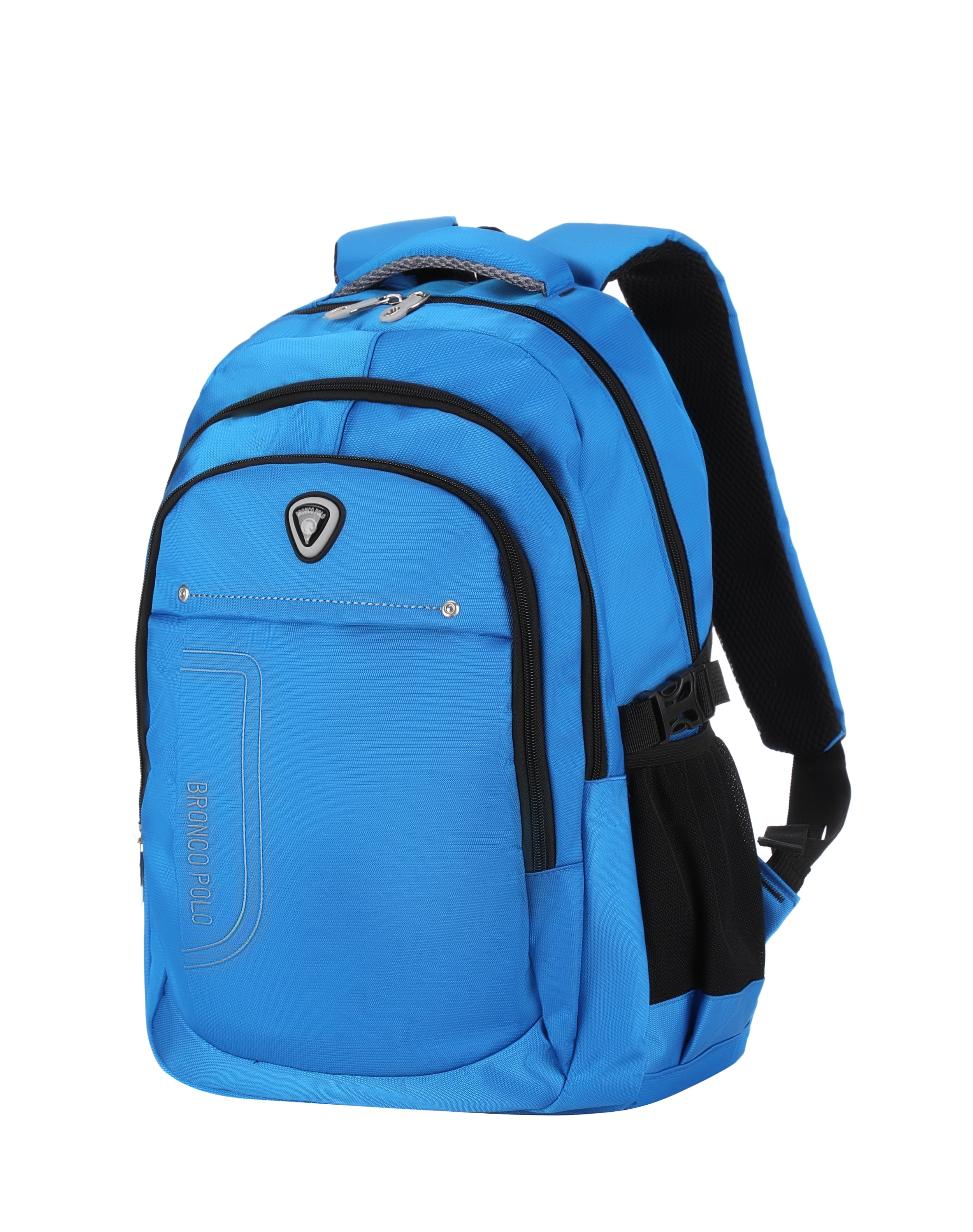 Bronco Polo School Backpack Travel Camping Vacation High and Middle