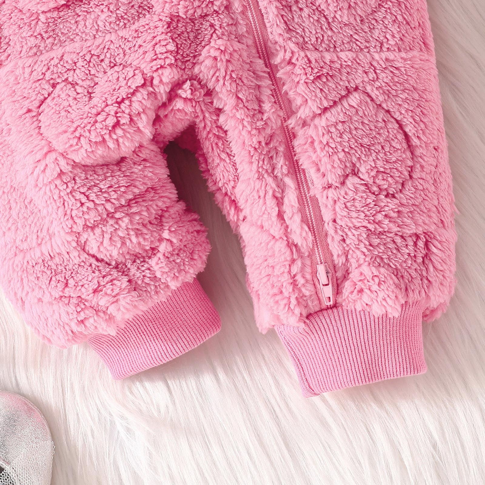 Weebloom Baby Winter Coats Boys Girls Toddler Winter Keep Warm Long Sleeve Prints Romper Hooded Jumpsuit Cute Pajamas 0-3 Months
