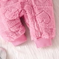 thumbnail image 6 of Snow Suits for Girls Hoodie Bear Ear Onesies Girl Baby Romper Baby Girl Warm Outfits Baby Girls Clothes 0-3 Months, 6 of 6