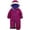 Plum, variant on Pink Platinum Baby Girls' One-Piece Puffer Winter Snowsuit with Hood (Newborn & Infant)