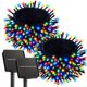 thumbnail image 1 of Cadena de luces solares Brightown, 14 m, 240 LED, multicolor, IP65, 1 of 9