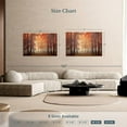 thumbnail image 3 of Elephant Stock Feel Wall Art - Horizontal Canvas Wall Art - Living Room Wall Decor - Nature Canvas - Orange And Brown Decor By Ildiko Neer - 51" x 34", 3 of 4