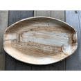 thumbnail image 3 of Oval Serving Platter|Bio Mart Areca Palm Leaf Rectangle Plate|Eco-friendly Duty & Re-usable Backyard Compostable Disposable Biodegradable|Theme Cheese and Wine Party|Pack of 10, 25, 50 or 100, 3 of 6