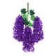 thumbnail image 1 of Flores artificiales de glicina, guirnalda colgante de glicina falsa, cadena de flores de seda sintética para arco de boda, ceremonia, fiesta, jardín, hogar, decoración de fondo., 1 of 8