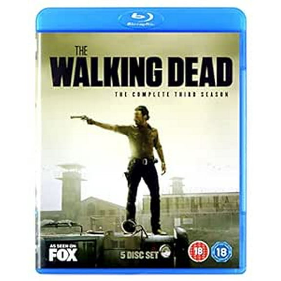 The Walking Dead (Complete Season 3) - 5-Disc Box Set [ Blu-Ray, Reg.A/B/C Import - United Kingdom ]
