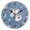 Black, variant on Cute Unicorn Head and Flowers Round Wall Clock Battery Operated Silent Non-Ticking Bedroom Office Kitchen Home School Decor 10"(Black)
