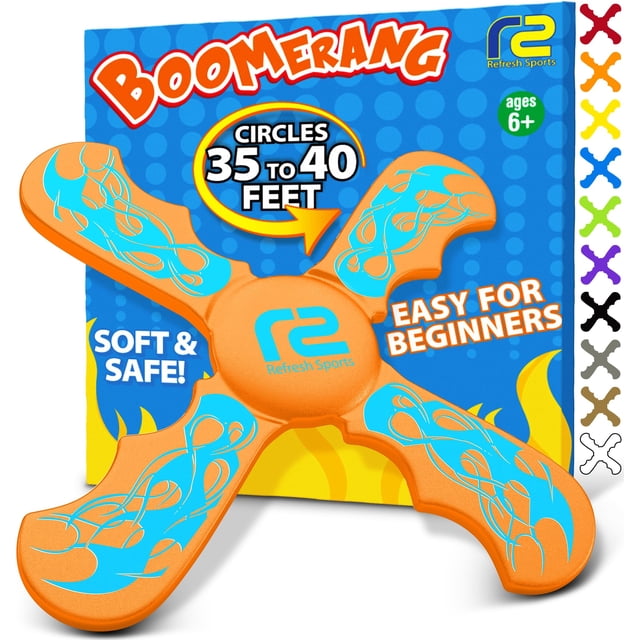 Espuma EVA Boomerang Refresh Sports para niños mayores de 6 años