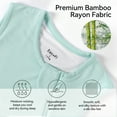 thumbnail image 2 of Easyfi Toddle Sleep Sack with Legs 24-36M (2T-3T) Ultra Soft Bamboo Wearable Blanket with Feets, 2-Way Zipper, 2 of 5