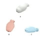 thumbnail image 3 of Cateissary Calentador de manos Bolsa de agua caliente de mano Animal Calentador de microondas Invierno Cálido Clima frío Color sólido Reutilizable Hogar Suministros térmicos Blanco Cateissary HA071694-01, 3 of 6