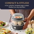 thumbnail image 4 of Cocedor de huevos Elite Gourmet EGC1215B inoxidable con capacidad para 14 huevos, 4 of 8