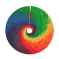 thumbnail image 1 of Faldón para árbol de Navidad, diseño abstracto colorido, 91 cm, 1 of 5