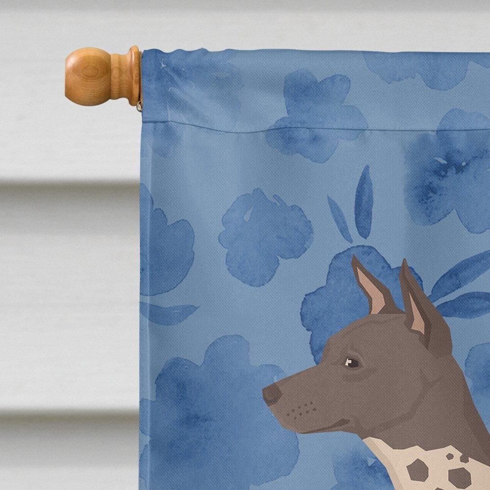 American Hairless Terrier Welcome Flag Canvas House Size