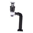 thumbnail image 2 of Tubo de drenaje del fregadero Flexible, juego de desagüe para fregadero de baño, accesorios de cocina, juego de tapón de drenaje, pieza de repuesto Negro, 2 of 8
