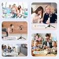 thumbnail image 6 of Selfie Stick Wireless for Samsung Galaxy S23/FE/Plus/Ultra/S24/FE/Plus/Ultra - Built-in Tripod Remote Shutter Stand Self-Portrait Extendable Compact, 6 of 7