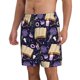 thumbnail image 2 of Fotbe Lavender Flowers Trajes de Baño Estampados para Hombre, Shorts de Verano de Secado Rápido, Ropa de Playa, Bañadores-Small, 2 of 6