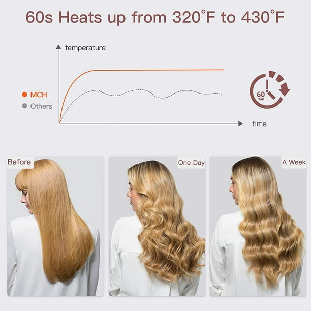 One and a hot sale half inch curling wand