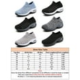 thumbnail image 2 of CVLIFE Chaussures de Course Athlétiques pour Femmes à Coussin d'Air Respirantes, à Enfiler, pour l'Extérieur, 2 of 6
